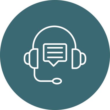 Modern simgenin vektör illüstrasyonu