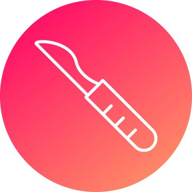 Benzersiz tornavida simgesi vektörü