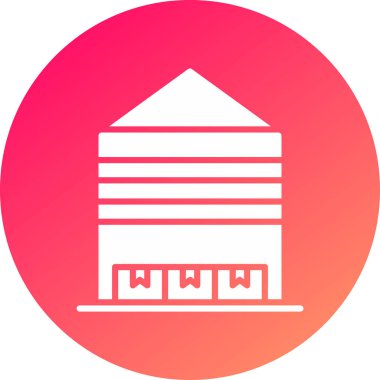 Yapı simgesinin vektör illüstrasyonu