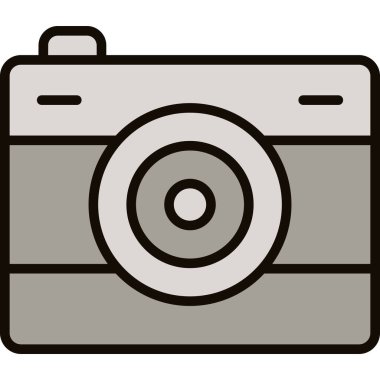 Kamera simgesi. Basit tasarım