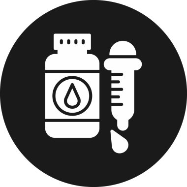 Tıbbi bir simgenin vektör illüstrasyonu