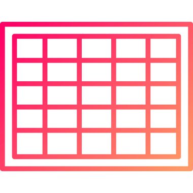 Kişisel ve ticari kullanım için takvim vektör simgesi simgesi vektör çizimi..