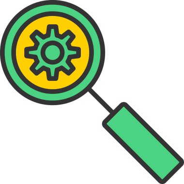 Ara. Web simgesi basit tasarım