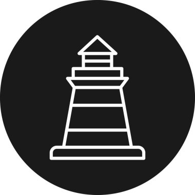 Modern binanın vektör illüstrasyonu