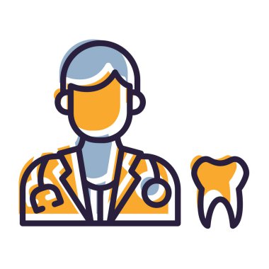 Diş Bakımı vektör çizim