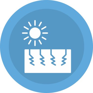 Modern simgenin vektör illüstrasyonu