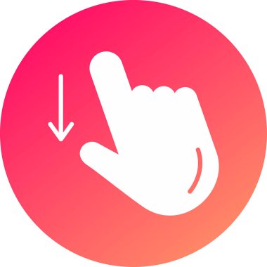 ok simgesinin vektör illüstrasyonu