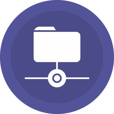 Dosya. Web simgesi basit illüstrasyon