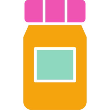 İçecek suyu simgesi. Vektör çizim