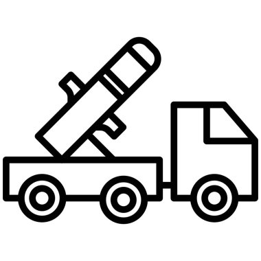 vinç simgesi vektör illüstrasyonu