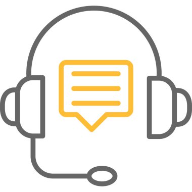 dış hatlar biçiminde ses sohbet mesajı simgesi