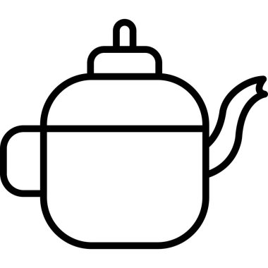 Çay fincanı simgesi, taslak biçimi