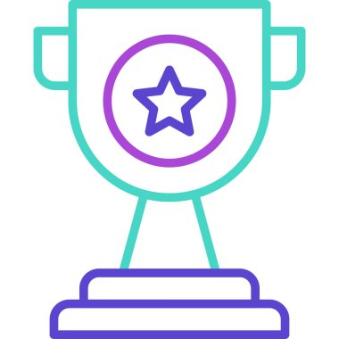 Ödül. Web simgesi basit illüstrasyon