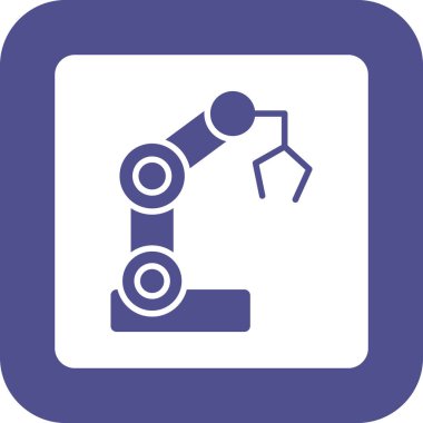 robot. Web simgesi basit tasarım