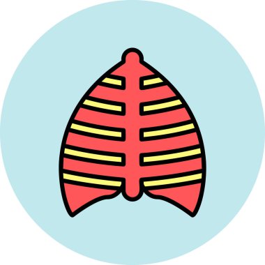 Çizgi film simgesinin vektör çizimi