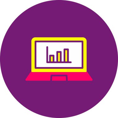 seo modern simgesinin vektör illüstrasyonu