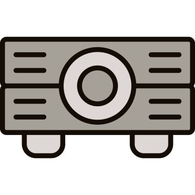 Modern oto tamir simgesinin vektör illüstrasyonu