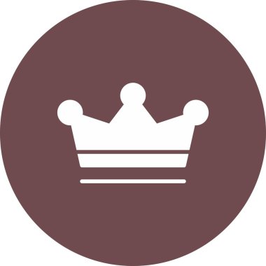 taç düz vektör simgesi kolayca değiştirilebilir ya da düzenlenebilir