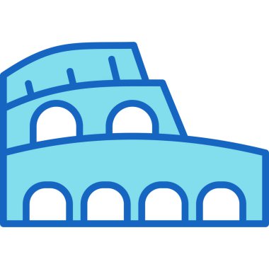 düz stil yapı simgesi oluşturma