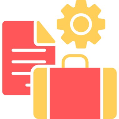 Teçhizat Web simgesi basit illüstrasyon