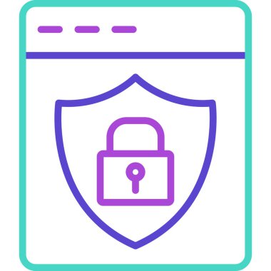 vektör İnternet simgesi