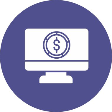 seo modern simgesinin vektör illüstrasyonu