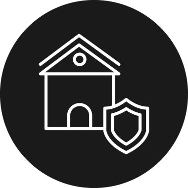 ev simgesi vektör illüstrasyonu