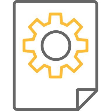 Teçhizat Web simgesi basit illüstrasyon