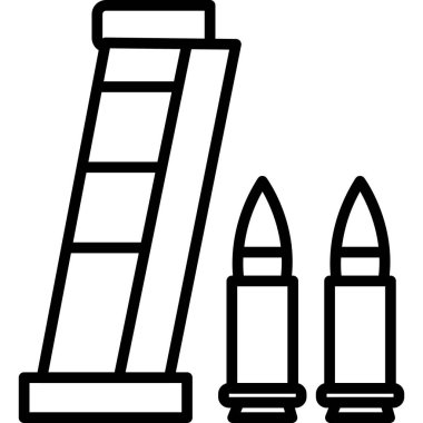 yapı inşaat simgesi ana hatları biçiminde