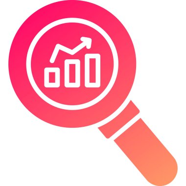 Arama simgesi vektör illüstrasyonu