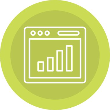 iş simgesi vektör illüstrasyonu