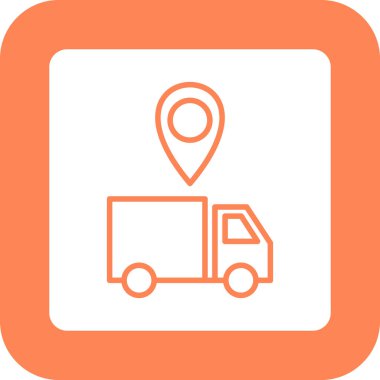 Harita işaretleyici. Basit tasarım