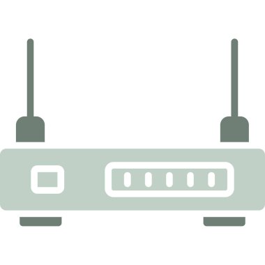 Yönlendiricinin düz simge biçimi