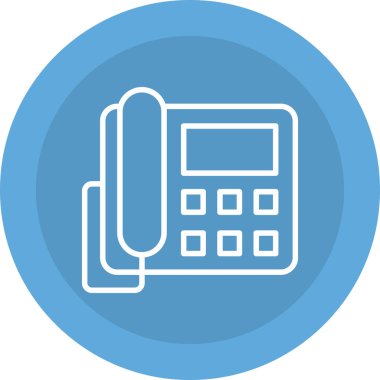 Hesap makinesi simgesi. vektör illüstrasyonu