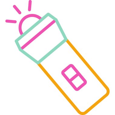 pil simgesi, vektör illüstrasyonu