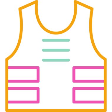 Modern ve moda simgesinin vektör illüstrasyonu