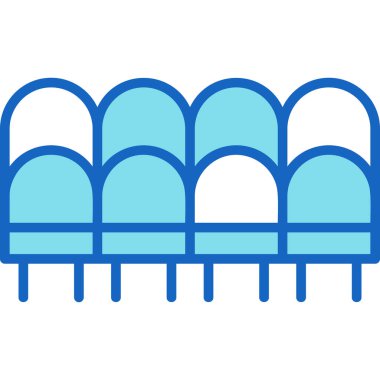 Modern simgenin vektör illüstrasyonu