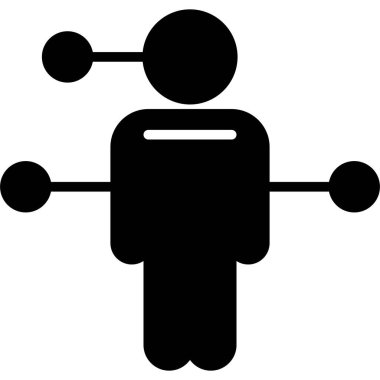 veri merkezi vektör simgesi