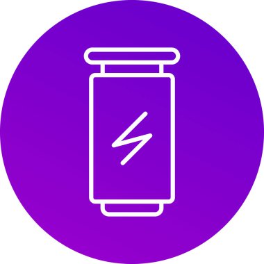 vektör enerji simgesi illüstrasyonu