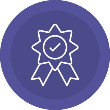 Ödül. Web simgesi basit illüstrasyon