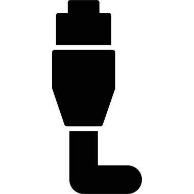 Modern b 'nin vektör illüstrasyonu eksik simgesi