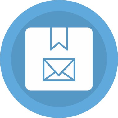 E-posta. Web simgesi basit illüstrasyon