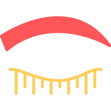 Tek bir simge tasarımının vektör illüstrasyonu