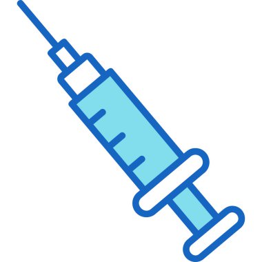 Şırınga web simgesi, basit tasarım