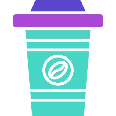 Kahve fincanı. Basit tasarım