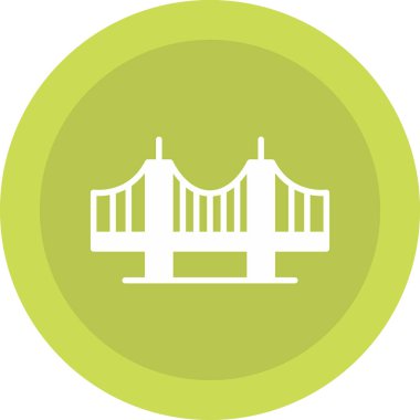 vektör modern şehir seyahat simgesi