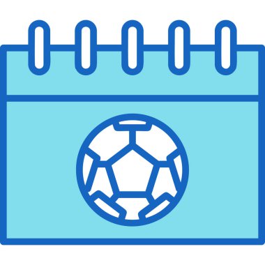 futbol topu ikon vektör ana hatları