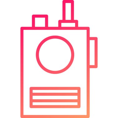 elektrikli ısıtıcı modern simge, vektör illüstrasyonu