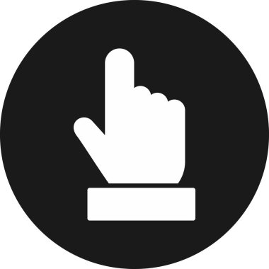 parmak jest simgesi ana hat biçiminde