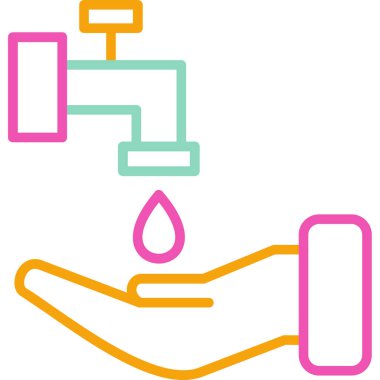 ikon vektör illüstrasyonunu bırak